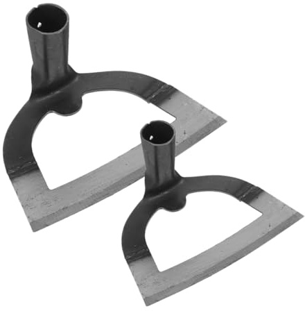 WEKADRIN Lot De 2 Houes Creuses en Acier Inoxydable pour Désherber Et Arracher Mauvaises