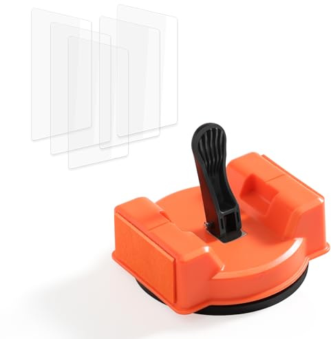 2026 New Heavy Duty Floor Gap Fixer Tool, Laminate Flooring Tools with Enhanced Suction Cup & 5 PCS Sticky Pads for Wood Floor, Laminate, Vinyl Plank, Hardwood