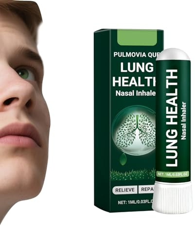 Bâtonnet Nasal, Inhalateur Nasal Rafraîchissant, Bâtonnet NasalPortable pour Respirer, Apaise les Fosses Nasales, Soulagement de la Sécheresse de Poche, pour Hommes, Femmes,naturelle