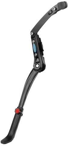 Dual Clamps Kickstand 24-29in Quick Height Adjust Bicycle Parking Rack MTB Road Chain Seat Stay Tubes Firm(Side Stand RKS008 L)