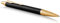 PARKER 1931667 IM Premium Penna a Sfera, Punta Media e Ricarica di Inchiostro Blu, Black Golden Trim