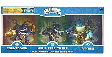 Skylanders Imaginators - Champions Combo Pack (Countdown, Stealth Elf, Rip Tide)