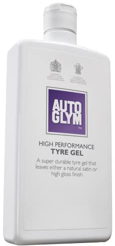 Autoglym High Performance Tyre Gel, 500ml - High Performance Custom Car Wheel Cleaner and Gel For the Ultimate Gloss or Satin Finish, White