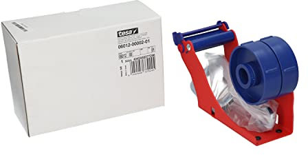 tesa 06012-00002-01 Tischabroller für bis zu 2 Rollen blau/rot