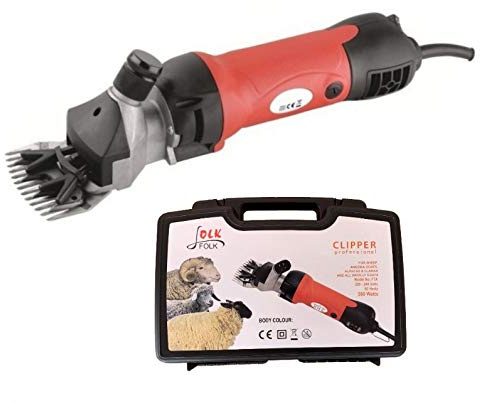 Folk Esquiladora eléctrica Profesional Modelo FL9 500W de Oveja -Trasquiladora para ovejas, Cabras, Llama, Perro lanudo, Alpaca (- Sin Cuchillas Extras)