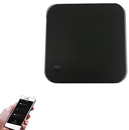 Mando a Distancia Universal por Infrarrojos para Aire Acondicionado, TV y DVD, usando la aplicación Tuya Smart Life App, Control de Voz, Funciona con Alexa/Google Home