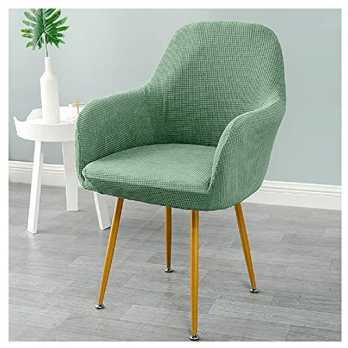 Fundas De Sillas Comedor con ​Brazos Funda Silla Oficina Ajustables Elásticas Modernas Cubiertas Butacas Cubiertas Protectoras, para SalónCocina Decor Hogar (Color : #11, Size : 1pcs)