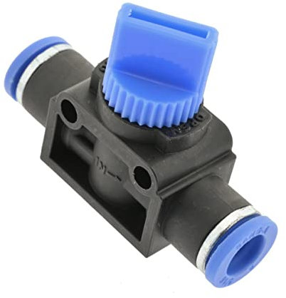 IQS 3/2-Wege-Absperrventil mit Steckanschluss beidseitig 12mm, IQS-Standard