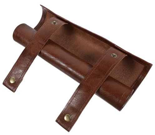 ibasenice Zippered Dice Holder Faltbare Würfelrolltasche Für Reisen Großer Stauraum Weiche Oberfläche Als Würfelmatte Für Gamer Und Tabletop-Spiele Elegantem Retro-pu