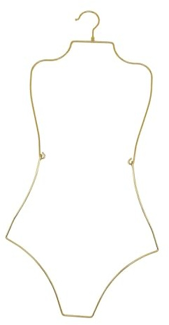 JISADER Appendiabiti per Lingerie Appendiabiti per Costumi da Bagno Conservazione ed Esposizione Costumi da Bagno per Bikini Appendiabiti per Bikini, Oro