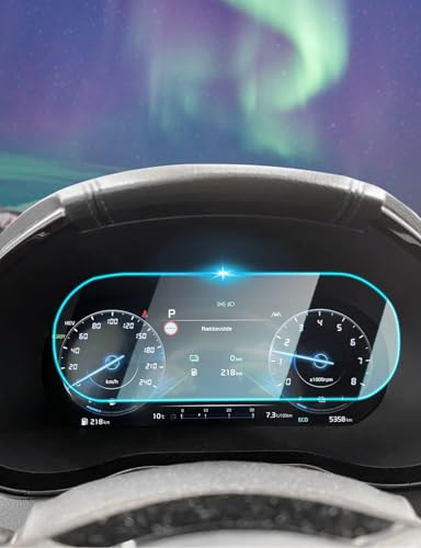 BIXUAN Ceed 2024 12,3 compatibile con Kia Ceed SW GT Proceed XCeed 2023 2024 Digital Cockpit Pellicola Protettiva Nano Pellicola Protettiva per Facelift Instrument Cluster Anti Graffio [2 pezzi]