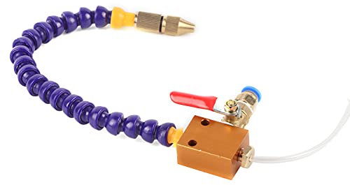 B CNC 37X9X3 New Fog Coolant Lubricant Spray System for 8 mm Air Pipe CNC Lathe Milling Drill CNC Vibration Mat Hose B CNC 37X9X3