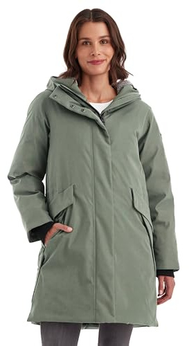 G.I.G.A. DX Damen Winter Funktionsparka/Parka wasserdicht mit Kapuze GW 12 WMN PRK, seagrass, 40, 43355-000