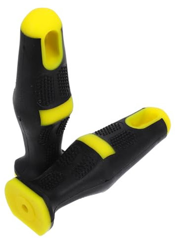 DOITOOL 2pcs Slip Handle for Hand File Plastic Material Ergonomic Design Multipurpose File Grip for Work for Kitchen Cabinet Handles and Use