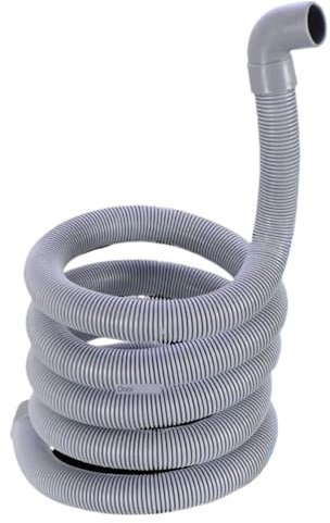 Waschmaschinenschlauch, Sanitärschläuche Waschmaschinen-Abflussrohr, verlängerte Verlängerung 1,5/2/3/4 Meter Abwasserrohrschlauch (Bogen, 3 Meter)(Bend,4 Meter)