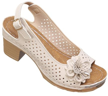 Genérico Sandalias Doradas Mujer,Sandalias Para Pies Delicados,Zapatos De Baile Latino,Zapatos Verano,Zapatillas Vestir,Cordones Zapatillas Deporte