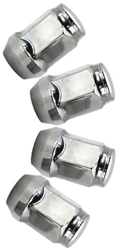 VBNYBA Tuerca Rueda Bloqueo Compatible con TVR para Cerbera para Sagaris para T350 C para Tamora para Toscana 4 Uds Tuercas De Rueda De Coche 1/2 -20 Pernos Cónicos De 60 Grados 32 Mm