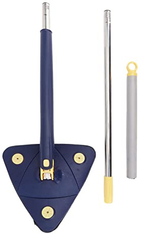 para un trapeador multifunción Triangular rotativo Ajustable, Mango Largo, Lavado de Manos sin Limpieza de Pared y Techo