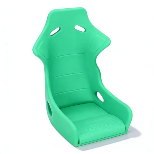 QWUUYEC Fahrrad Puppensitz, Verstellbarer Frontsitz Aus Kunststoff, Klappbar, Grün - Leichtes Design, Passend Für Kleine Klappräder, Für Puppentrage Spiel (Grün)