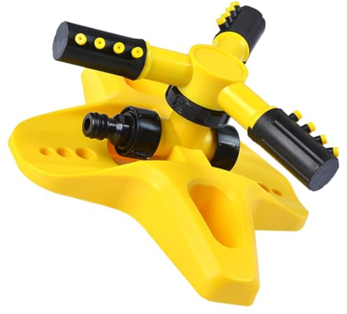 DOITOOL Arroseur Rotatif pour Pelouse Système Irrigation Automatique Arroseur Eau avec Buse Rotative