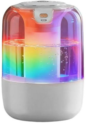 Room Humidifier - 2 Outlet Ultrasonic Mist Air Vaporizer with 3 Adjustable Levels, Silent Baby Humidifier for Home Living Room Kitchen Nursery Office Plants Apartment Classroom and Family Spaces