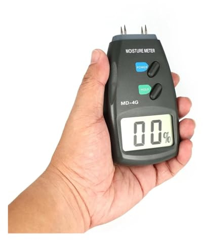 Misuratore di umidità digitale, MD-2G/4G Rilevatore di umidità del legno digitale, igrometro, strumento misurazione