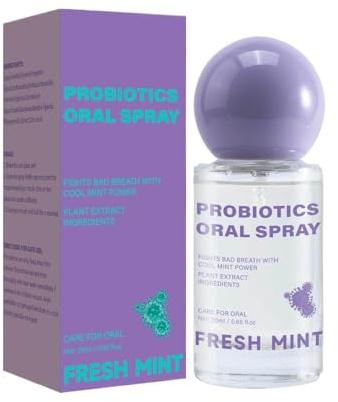 Rinfrescante Per La Bocca Nebulizzatore 20ml Cura Gengive | Spray per la Cura 'Alito per Viaggi, Pendolarismo Quotidiano, Doccia, Campeggio, Viaggi d'Affari, Vacanze, Ufficio, Dopo i