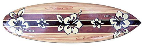 Seestern Sportswear Deko Holz Surfboard 50,80 oder 100 cm Airbrush Design Surfing Surfen Wellenreiten Surf /1861 50 cm