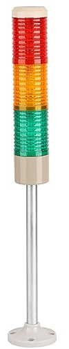 Industrial Signal Light Column LED Alarm Round Tower Light Indicator Warning Light r Red Green Yellow DC 12V Steady On
