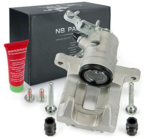 NB PARTS Bremssattel hinten links passend für Audi A3 8P Seat Leon Skoda Octavia 2 VW Golf 5 6