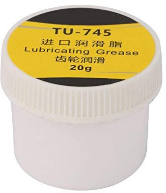 20 g TU-745 Zahnradfett, Schmierfettcreme Schmierstabilität zwischen verschiedenen Präzisionsdrehmaschinen, Lagern, Instrumenten und Messgeräten für Textilmaschinen