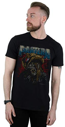 Absolute Cult Pantera Men's Zombie Cowboy T-Shirt