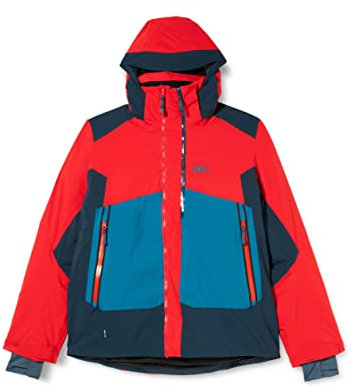MILLET 7/24 Stretch JKT Herren Skijacke S Fire/Orion Blue