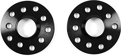 Separadores de rueda de 30 mm, negro, 5 x 100/5 x 112, NLB, 57,1 mm, 15 mm por lado.
