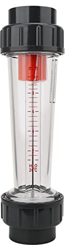 Garosa LZS-50 (D) Flüssigkeitsdurchflussmesser - Hochgenauer Durchflussmesser mit Kunststoffrohrausführung, Wasserdurchflussmesser im Bereich 1-10 m³/h