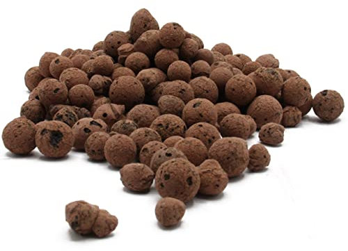 Argilla espansa PH Neutro Adatta per drenaggi Terreni Ottimo Isolante Contro Il Gelo Mantiene Temperatura costante - 4 Litri