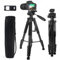 75’’ Camera Tripod，Heavy Duty Camera Stand Tripod with Phone Holder,Complete Unit for DSLR Cameras,Cell Phones,Projector,Spotting Scopes,Webcam