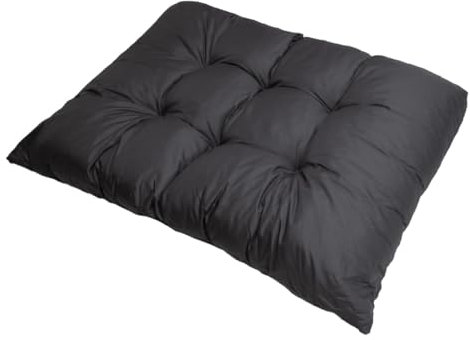 Palettenauflagen, Sitzkissen für Stuhl, Kissen für Bänke, Bodenkissen groß, Bodenkissen Kinder, Bodenkissen groß, Bodenkissen Rund, Bodenkissen (120_x_60_cm, Anthrazit)