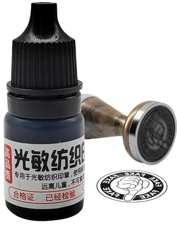 Siebdruckfarbe, 5 ml Sieb- und Blockdruckfarbe, wasserfeste, lichtempfindliche Siebdruckfarbe für Siebdruck und T-Shirt-Herstellung