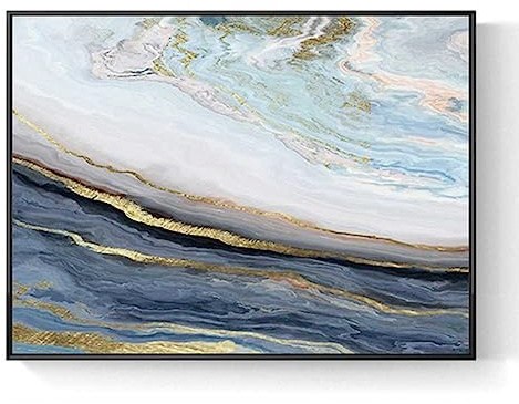 TiStm Electric Meter Box Electric Meter Box Decorative Painting Electrical Distribution Box Restaurant Hanging Picture Modern Free Punching Occlusion Mural(Animal Horse,70 * 50)
