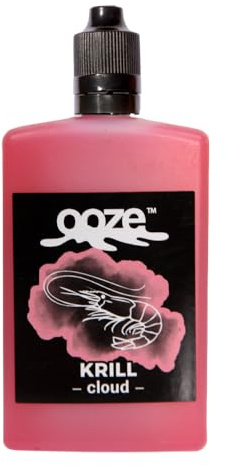 Ooze Cloud PVA Friendly Liquid 100ml - Solid PVA Bags & Bait Soak for Pellet, Ground & Hook – Fishing Bait Flavouring Liquid Glug for Freshwater & Sea Fishing Lure for Carp, Pike, Bream, Tench (Krill)