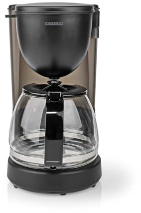 MELISSA Butler Kaffeemaschine 1,25 L - 750 W - 10 Tassen - Warmhaltefunktion - automatische Abschaltung - Tropfstopp - wiederverwendbarer Nylonfilter - Wasserstandsanzeige - schwarz