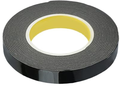 Car Trim Double Sided Tape | High-Temperature-Resistant Patch | Double-Sided Tape for Vehicle Decor | for Beginners Drivers Professionals Moldings Emblem Badges Garage Roadside