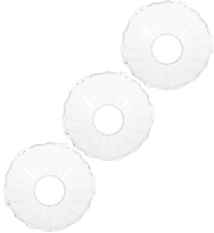HOMOCONO Recogedor de Gotas de Cera de Vidrio para Velas Cónicas y Candelabros, Protector Reutilizable Diseño Elegante y Forma Redonda para Cenas Románticas y Ceremonias