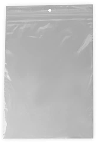 Lot de 100 sachets 150 x 320 mm fermeture zip Transparent. Sachet fermeture zip 15 x 32 cm 50u sac plastique compatible alimentaire et congélation de marque UNIVERS GRAPHIQUE REF UGZ150320