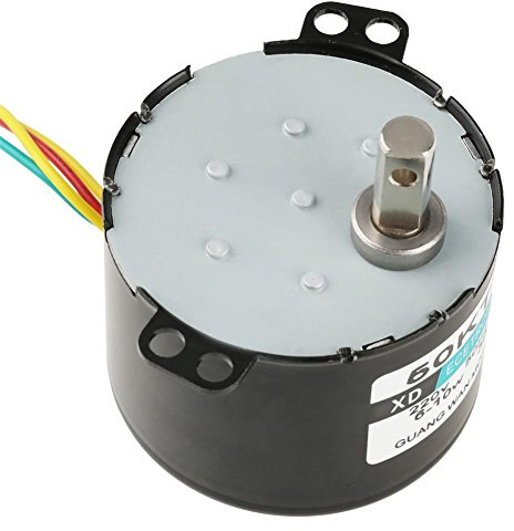 50KTYZ AC 220V 6-10w Moteur Synchrone à Aimants Permanents CW/CCW Moteur Electrique à Couple Elevé à Faible Vitesse (5rpm)