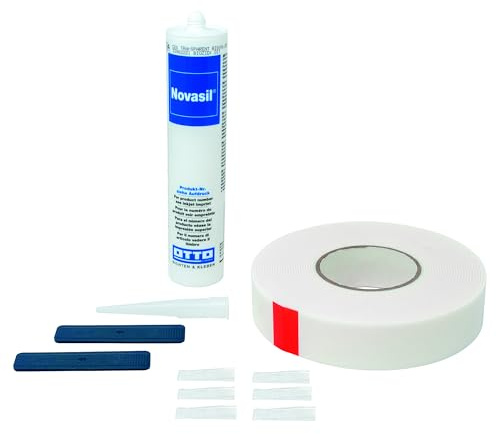 Schulte EP19006 Duschrückwände Decodesign Montageset, Neutral