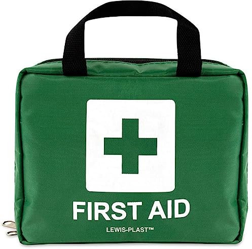 First Aid Kit Bag - 220 Piece Survival Kits - Safety Essentials for Travel, Car, Home Camping, Work, Hiking, Holiday, Outdoor Activities - Pack Supplies - Large (Package may vary)