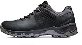 Mammut Mercury IV Low GTX Men | Wanderschuhe für Herren, Wasserdichte Trekkingschuhe, Outdoor Schuhe, Gore-Tex Bergschuhe für Hiking, Mit Vibram Sohle | Black-Titanium, 8.5
