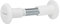 10 piezas SOTECH Tornillo de conexión blanco Ø-agujero 8 mm para espesores de madera de 31-40 mm con rosca M6 Tornillo para unir muebles con taco de fijación Conector de muebles de acero - plástico
